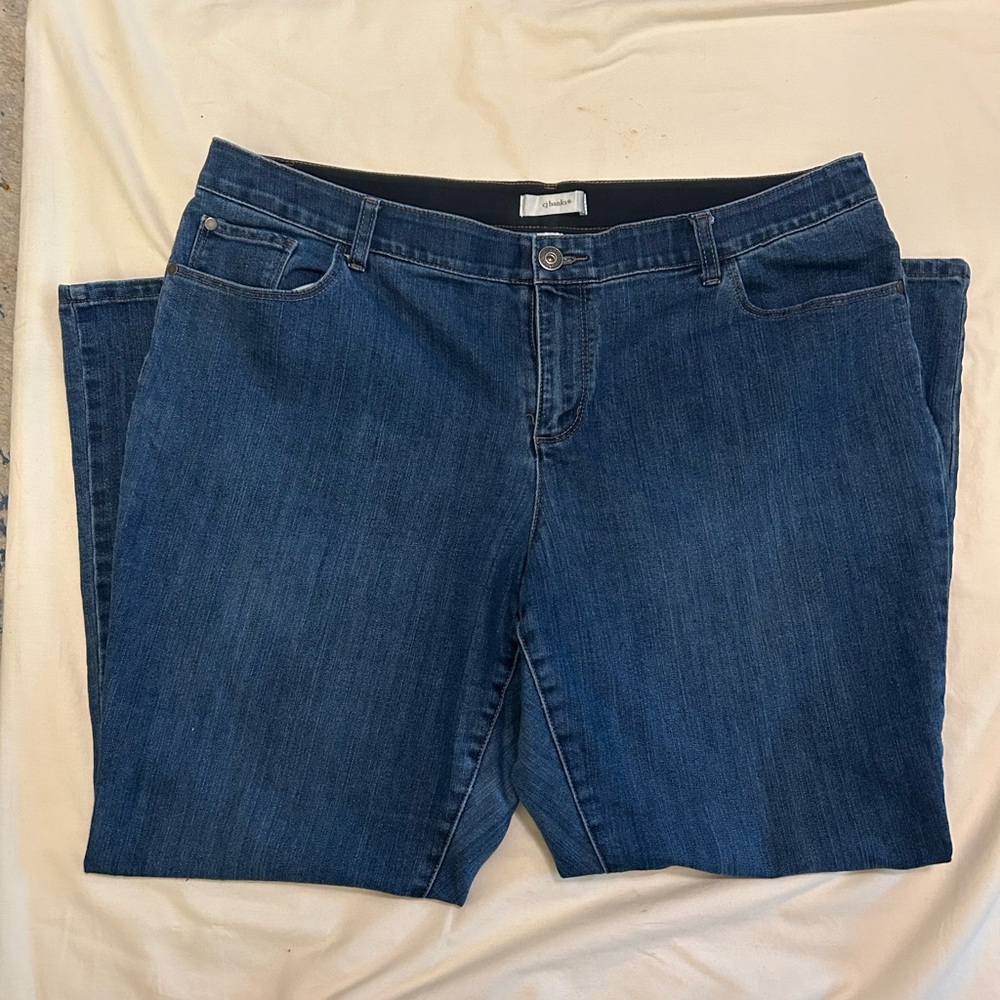CJ Banks Classic Blue Denim Women's Jeans